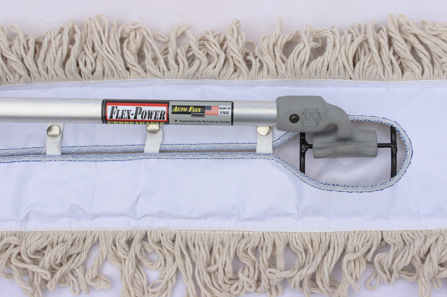 24” Closed Loop Cotton Dust Mop Heads (6 Pack)