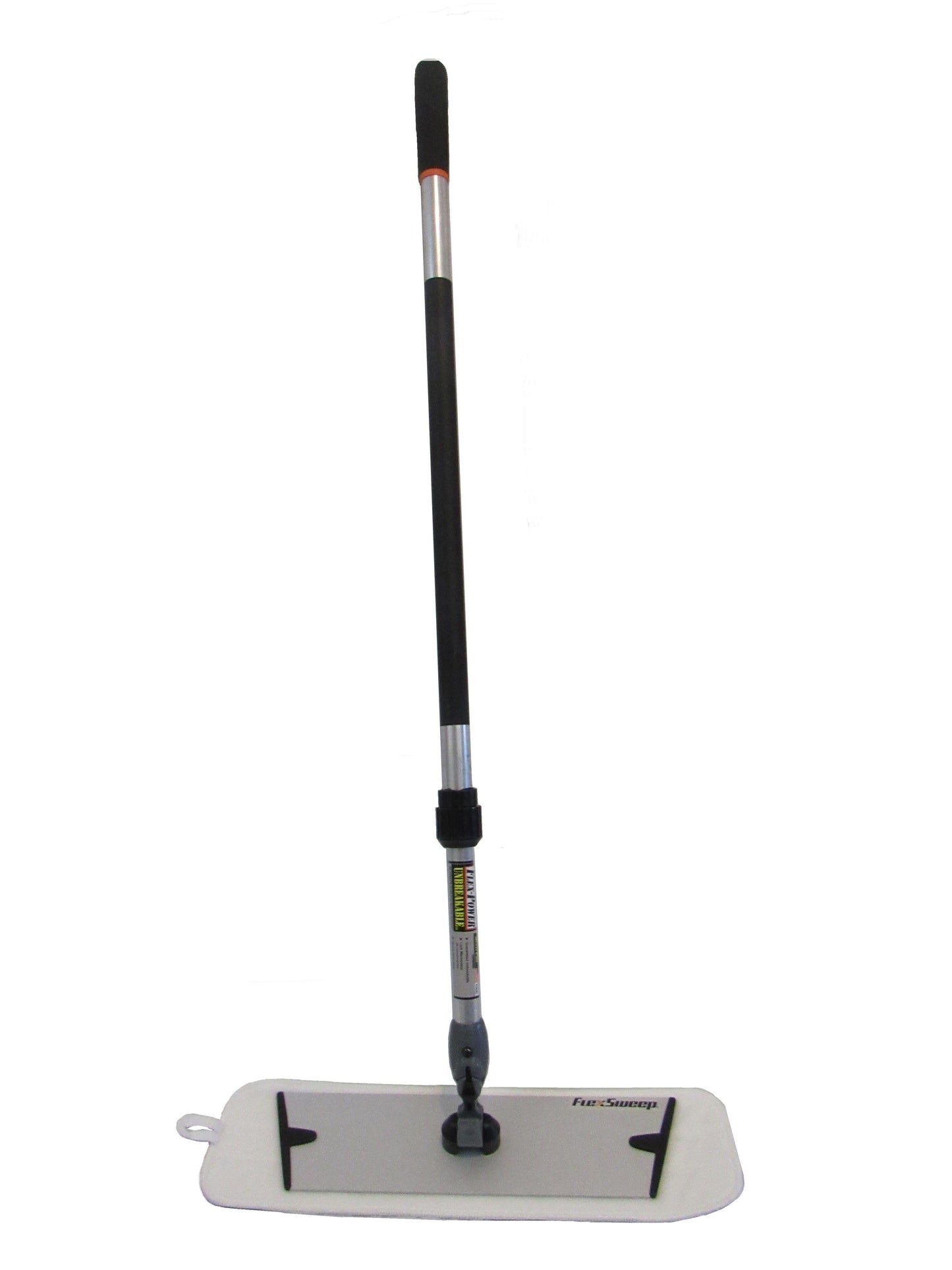 Easy-Clean™ Snap-On™ 18" Flat Mop Set with Aero-Aluminum Adjustable Handle (4 Pack)