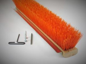 24″ Coarse Brown Broom Block (4 Pack)