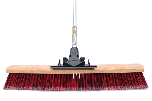 24″ Fine Push Broom (6 Pack)